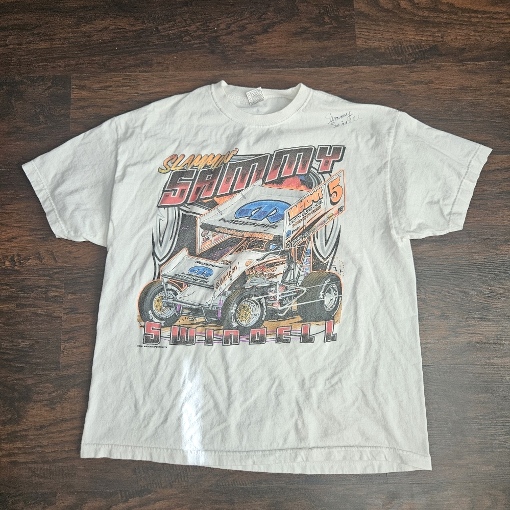 Vintage Sammy Swindell Sprint Car T-shirt